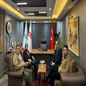 AK Parti Şanlıurfa Milletvekili Yazmacı’dan İpekyol Medya Grubu’na ziyaret