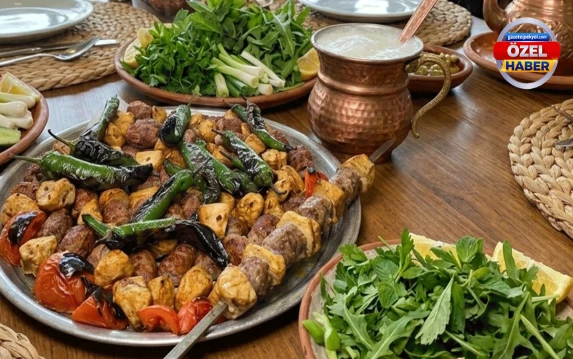 Şanlıurfa’da sadece ilkbaharda yenilebilen eşsiz lezzet: Dobalan kebabı