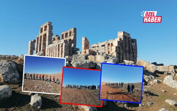 Göbeklitepe kadar gizemli, Harran kadar büyüleyici! Doğaseverler harabelere yürüdü