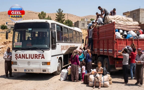 Şanlıurfa’da geçim derdi ‘bayram’ dinlemedi! Acı göç başladı…