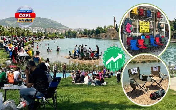 Sıcaklardan kaçan Şanlıurfalıların yeni gözdesi: Yok satıyor…