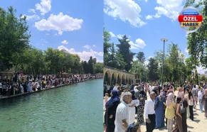 Şanlıurfa’da bayramın gözdesi orası oldu! Adeta insan seli yaşandı