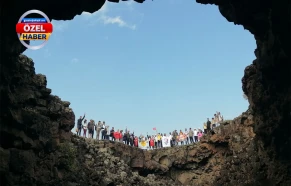 Mağaralar, tüneller ve dev lavlar… Urfa’da bu rota büyüledi!