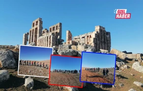 Göbeklitepe kadar gizemli, Harran kadar büyüleyici! Doğaseverler harabelere yürüdü