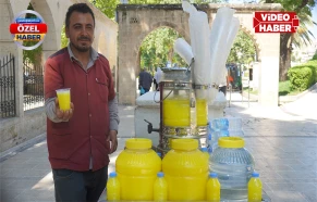 Şanlıurfa’da yazın en serin kazancı! Kavurucu sıcaklar tezgaha bereket getirdi