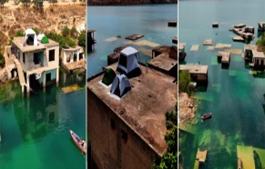 Şanlıurfa'da "Survivor" macerası! Sulara gömülü köyde hafta sonu… Şanlıurfa'da "Survivor" macerası! Sulara gömülü köyde hafta sonu…