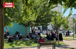 Şanlıurfa’da aileler dışarıda öğrenciler içeride ter döktü