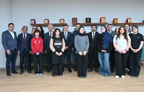 “Savunmadan Sanata”... Dereceye giren Şanlıurfalı genç tasarımcılara ödül