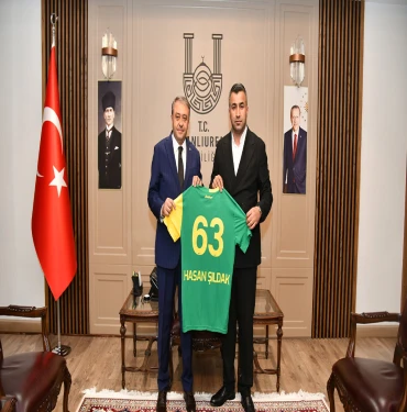 Şanlıurfaspor’un yeni yönetiminden Vali Hasan Şıldak’a ziyaret