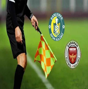 Şanlıurfaspor-Karaman FK maçının hakemi açıklandı