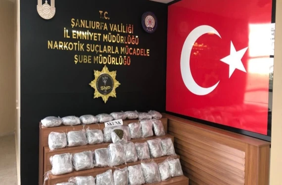 Urfa’da uyuşturucu operasyonu: