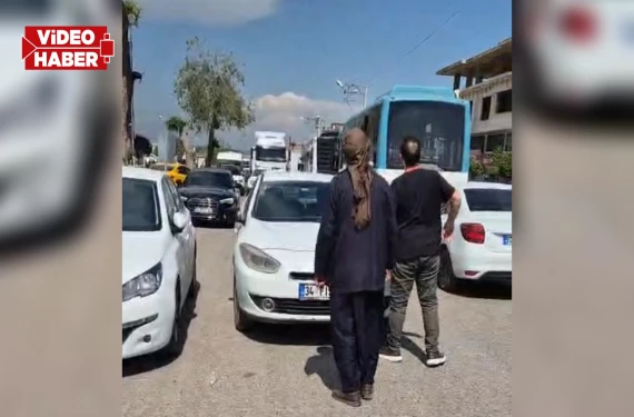 Ana arteri otopark sanıp gitti