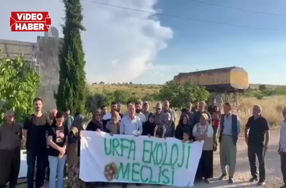 Fıstık bahçelerinin ortasına beton santrali…