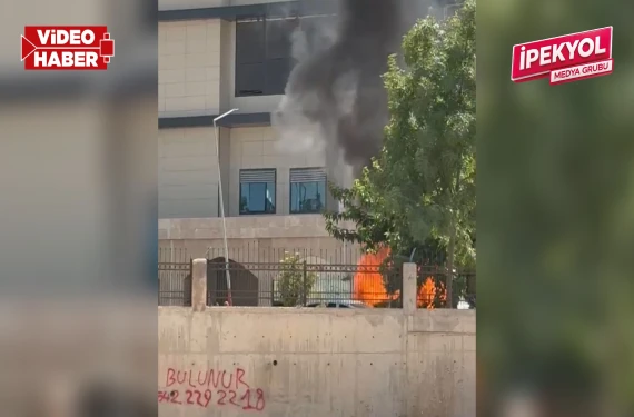 Dumanlar gökyüzünü kapladı
