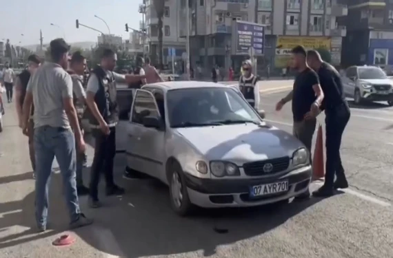 9 araç trafikten men edildi