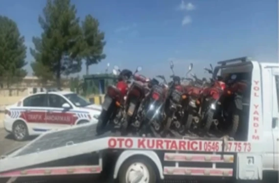 63 tanesi trafikten men edildi
