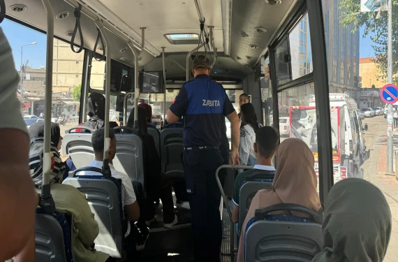 Halk otobüslerine denetim