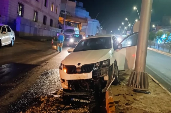 Urfa'da tek taraflı kaza!