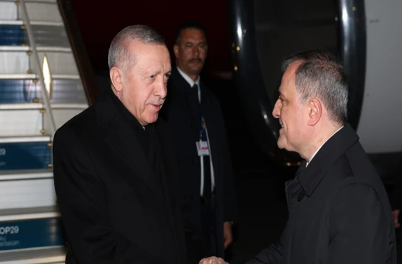 Cumhurbaşkanı Erdoğan Bakü'de