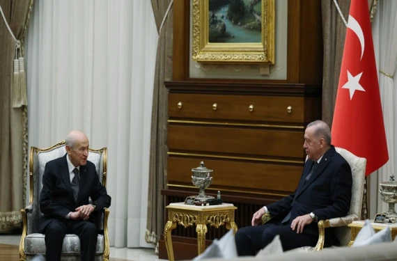 Cumhurbaşkanı Erdoğan, Bahçeli ile görüştü