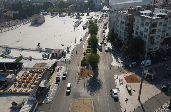 Şehrin göbeğinde yeni düzenleme