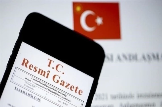 Resmi Gazete'de yayımlandı