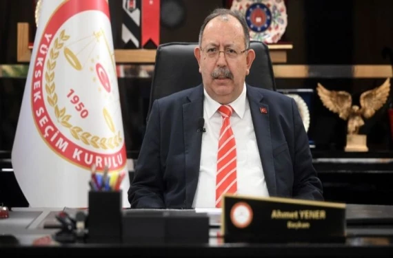 YSK Başkanı Yener açıkladı: