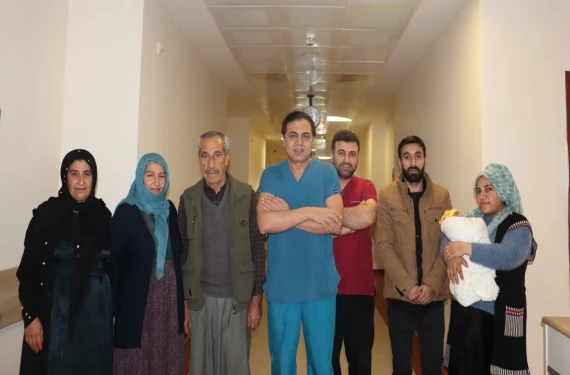 Şanlıurfa’daki hastane bir aileye daha umut oldu!