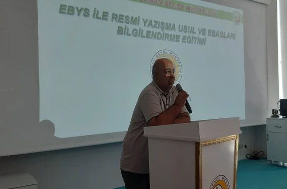 EBYS eğitimi…