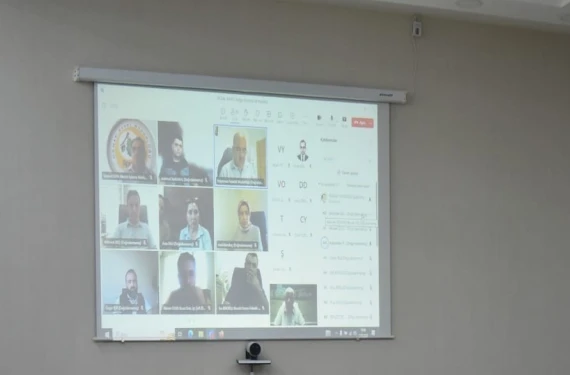 Toplantısı bile zoom üzerinden yapıldı