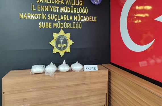 Urfa’da uyuşturucu operasyonu: