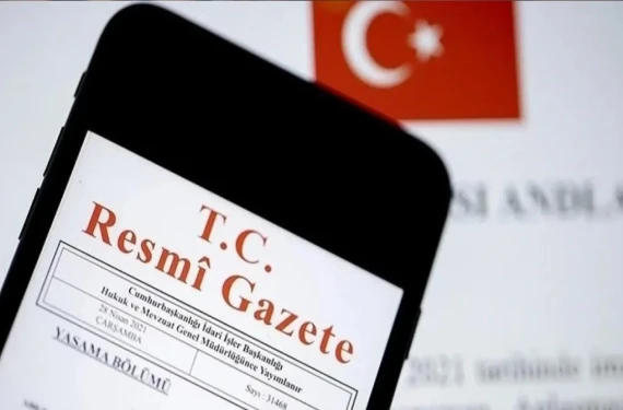 Karar Resmi Gazete'de...