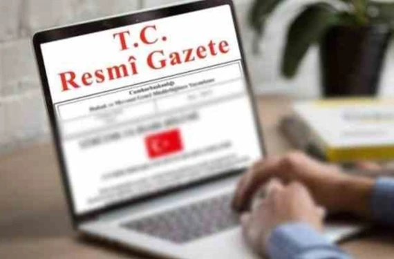 Resmi Gazete’de yayımlandı: