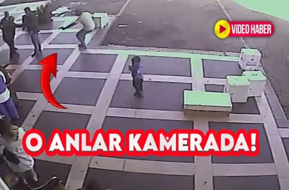 Otogarda arkasından sinsice yaklaşıp böyle vurdu