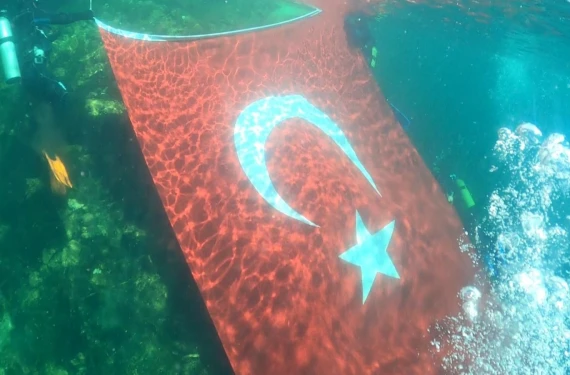Muhteşem gösteri...