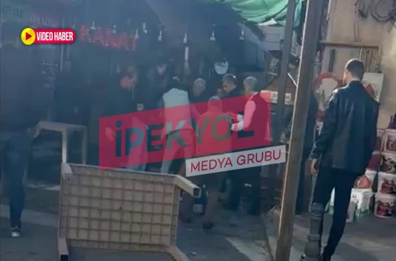 Kavga anı cep telefonu kamerasına yansıdı