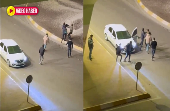 O anlar kameraya yansıdı