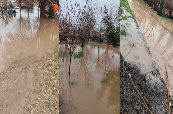 Sağanak Şanlıurfa'yı vurdu