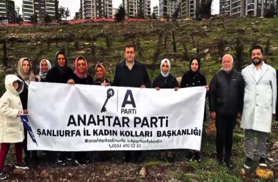 Kadınlar için fidanlar toprakla buluştu