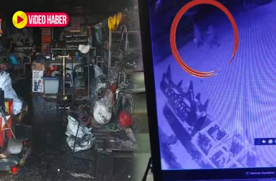 Koca dükkan kül oldu