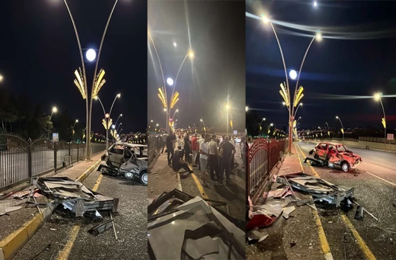 Şanlıurfa’da kazada 2 kişi yaralandı!