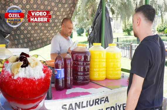 Şanlıurfa'da sıcak hava dopingi: