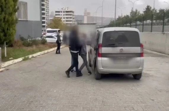 Polise direnen şahıs tutuklandı
