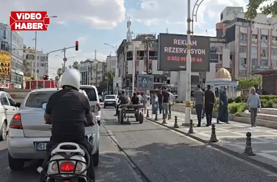 Trafiğe çıkması yasak ama...