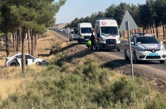 Ceylanpınar'da kaza!