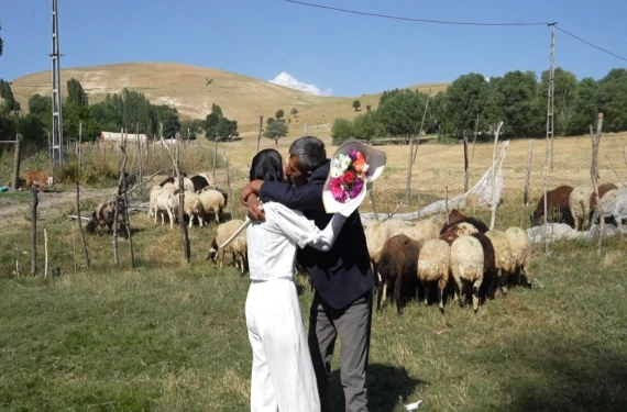 Bir babanın en mutlu anı