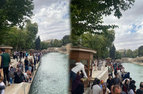 Yağmura rağmen tıklım tıklım