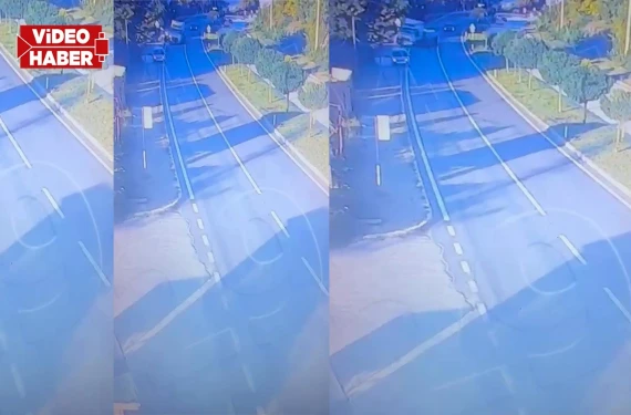 Korkunç kaza kamerada...
