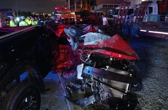 Kaza görüntüleri ortaya çıktı