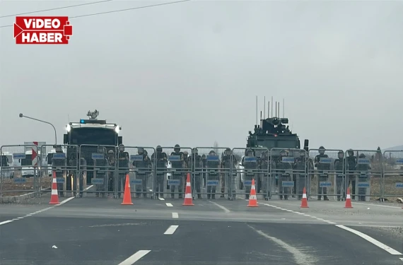 Polisten yoğun güvenlik önlemi